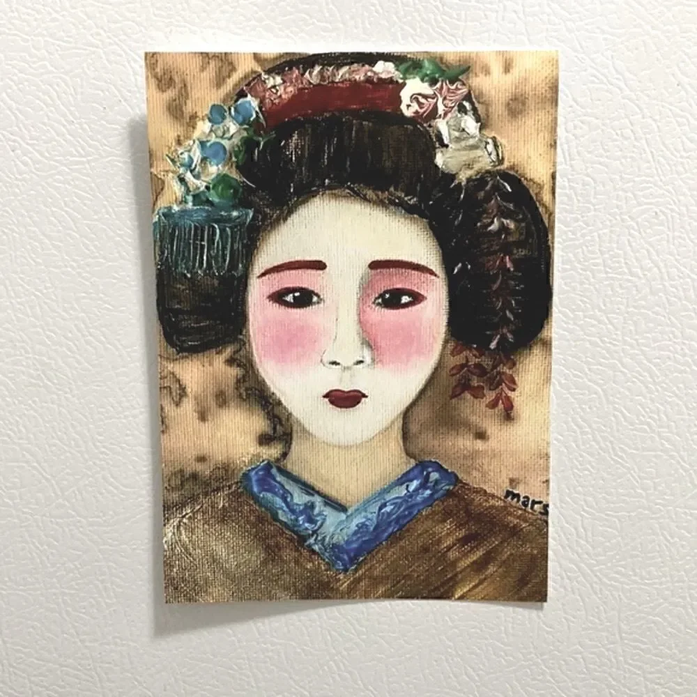 Color Print Geisha  - Picture 2 of 2